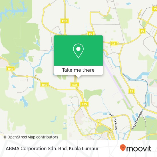 ABMA Corporation Sdn. Bhd map