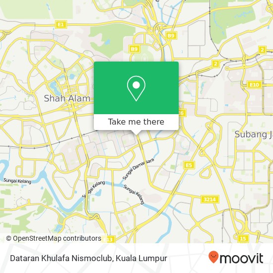 Peta Dataran Khulafa Nismoclub