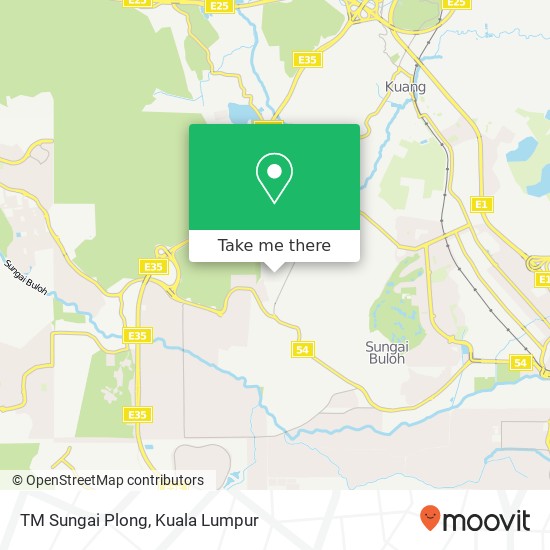 TM Sungai Plong map