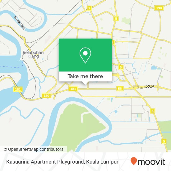 Kasuarina Apartment Playground map