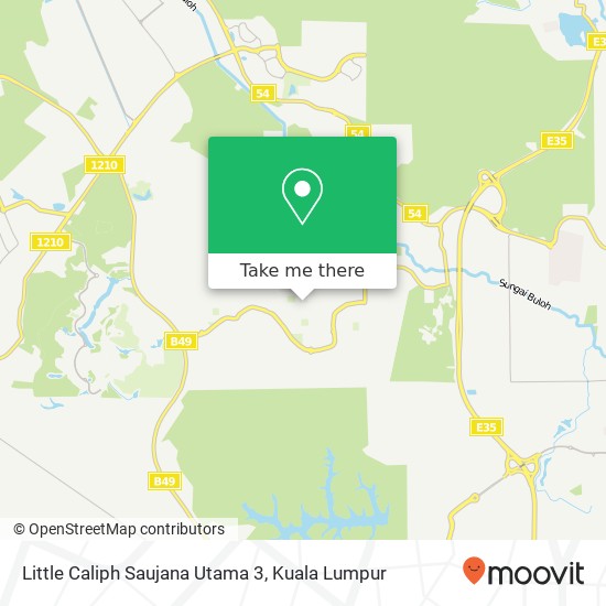 Little Caliph Saujana Utama 3 map