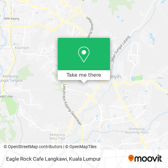 Eagle Rock Cafe Langkawi map