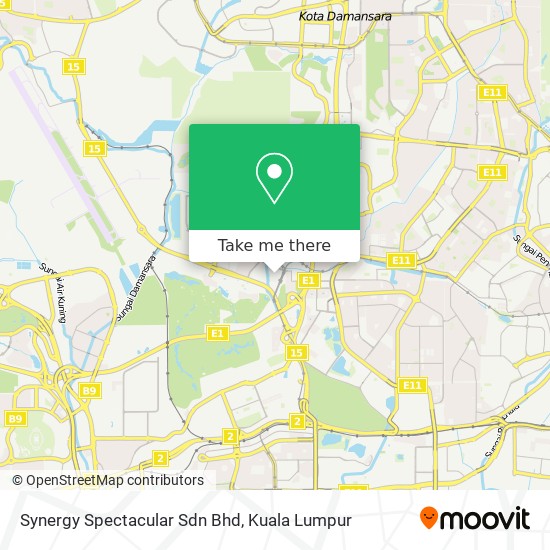 Peta Synergy Spectacular Sdn Bhd