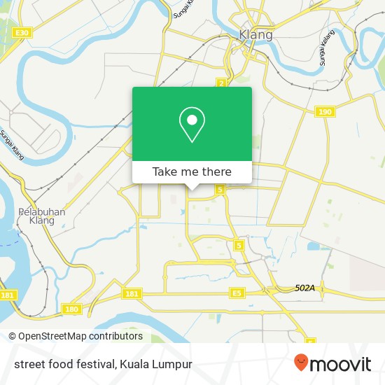 street food festival map