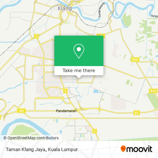 Taman Klang Jaya, map