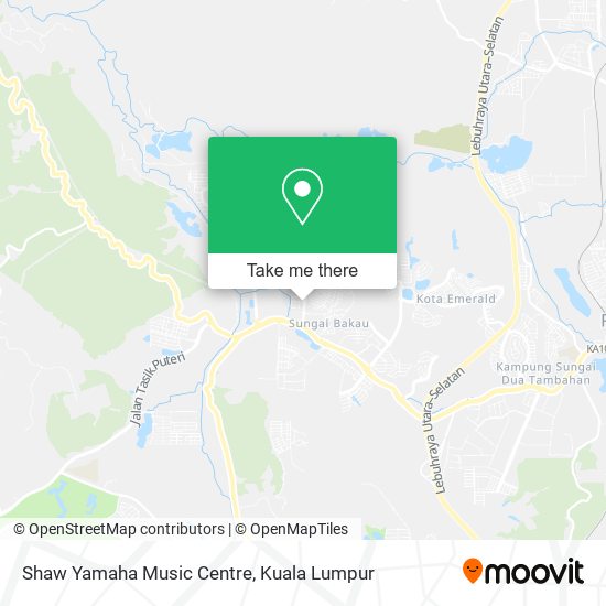Shaw Yamaha Music Centre map