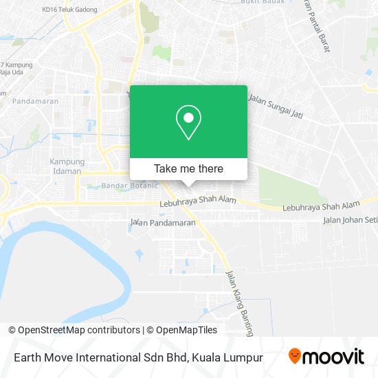 Earth Move International Sdn Bhd map