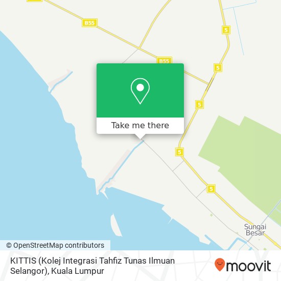 KITTIS (Kolej Integrasi Tahfiz Tunas Ilmuan Selangor) map