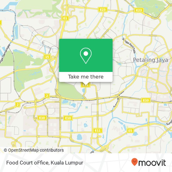 Food Court oFfice map