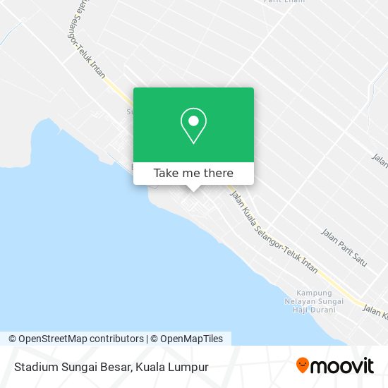 Stadium Sungai Besar map