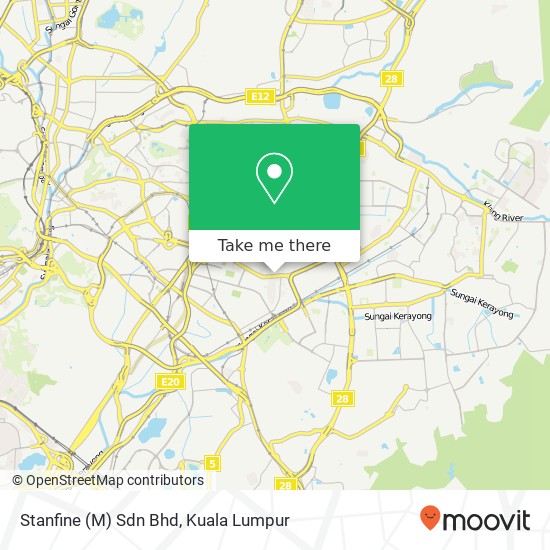 Stanfine (M) Sdn Bhd map