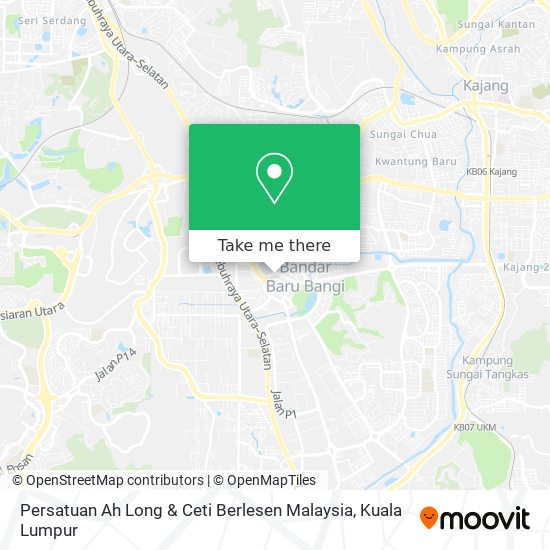 Persatuan Ah Long & Ceti Berlesen Malaysia map