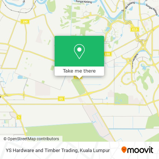 YS Hardware and Timber Trading map