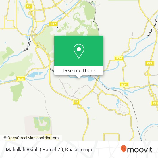 Mahallah Asiah ( Parcel 7 ) map