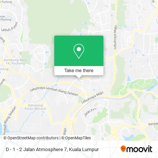 D - 1 - 2 Jalan Atmosphere 7 map