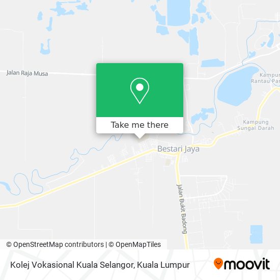 Kolej Vokasional Kuala Selangor map