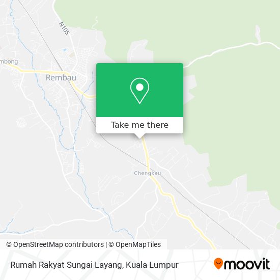 Peta Rumah Rakyat Sungai Layang