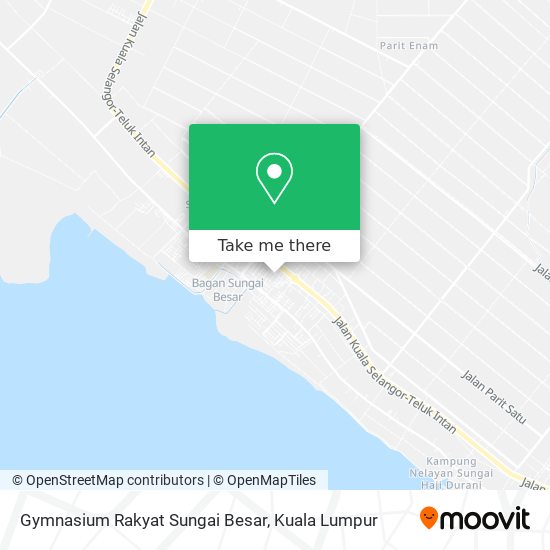 Peta Gymnasium Rakyat Sungai Besar