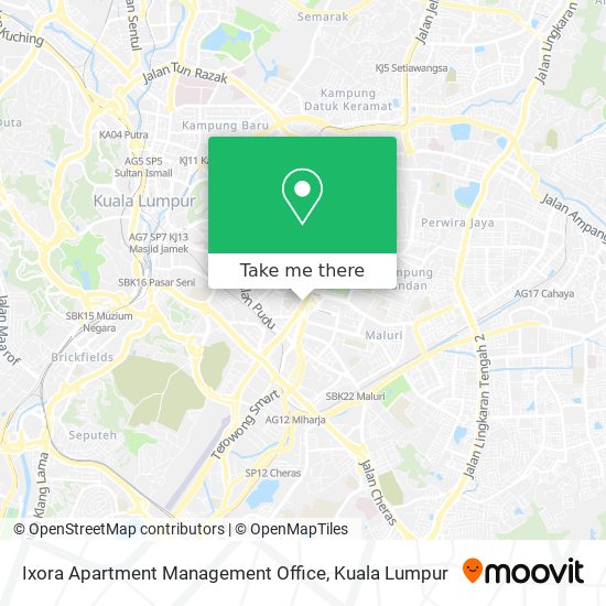 Ixora Apartment Management Office map
