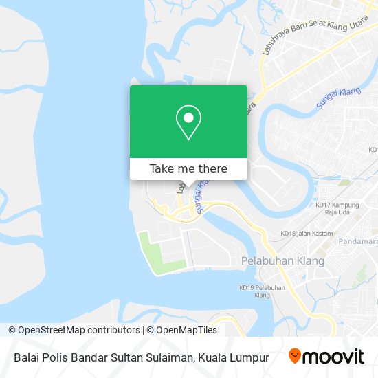 Cara ke Balai Polis Bandar Sultan Sulaiman di Klang menggunakan Bis?