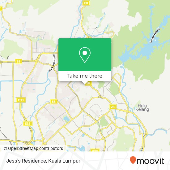 Jess's Residence map