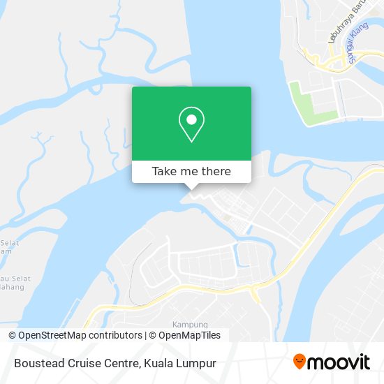 Boustead Cruise Centre map