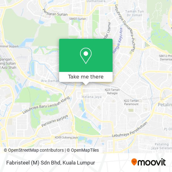 Fabristeel (M) Sdn Bhd map