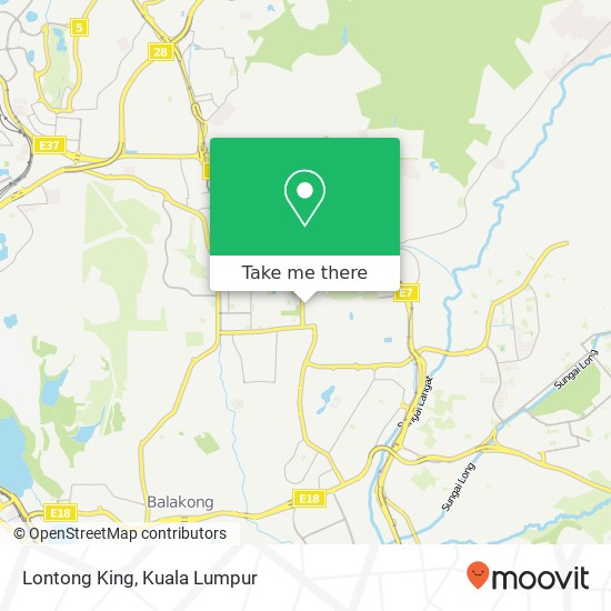 Lontong King map