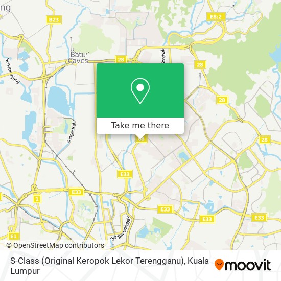 S-Class (Original Keropok Lekor Terengganu) map