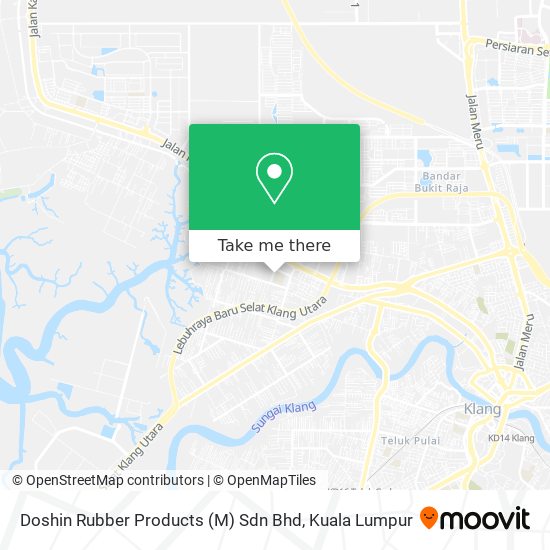 Peta Doshin Rubber Products (M) Sdn Bhd