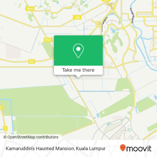 Kamaruddin's Haunted Mansion map