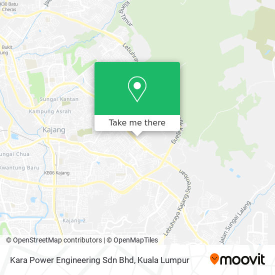 Kara Power Engineering Sdn Bhd map