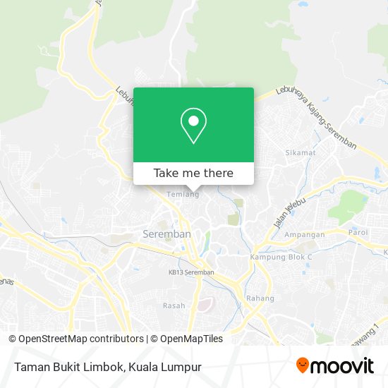 Taman Bukit Limbok map