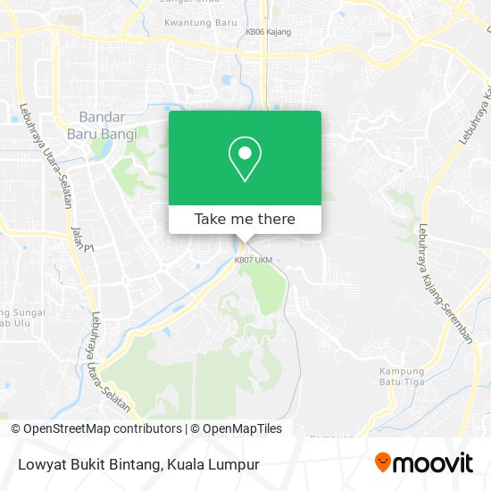 Peta Lowyat Bukit Bintang