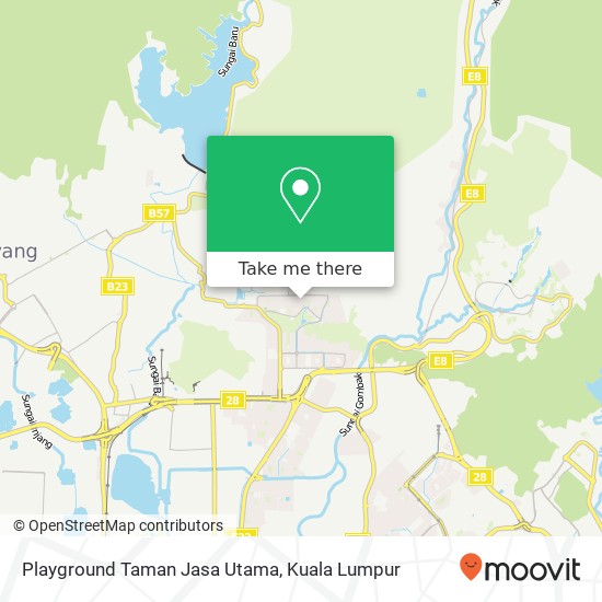 Playground Taman Jasa Utama map
