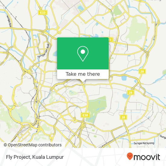 Fly Project map