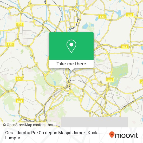 Gerai Jambu PakCu depan Masjid Jamek map