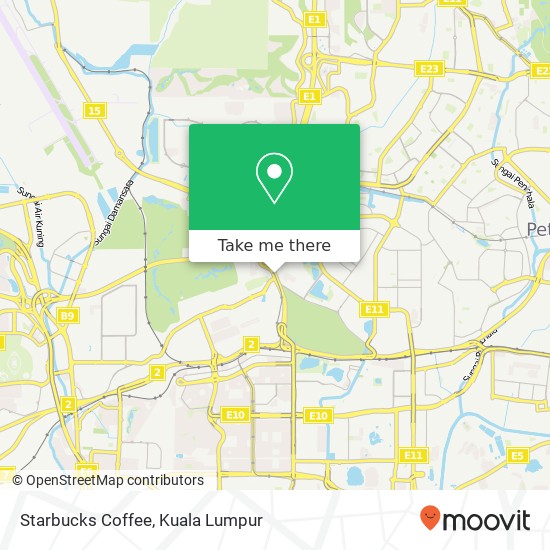 Starbucks Coffee map