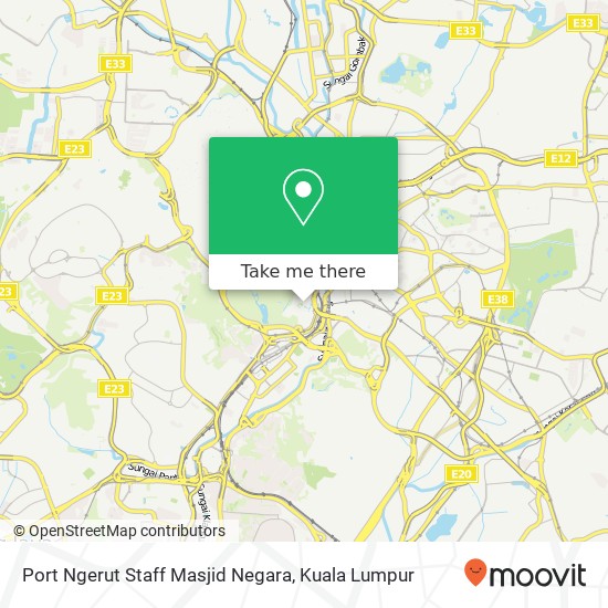 Peta Port Ngerut Staff Masjid Negara
