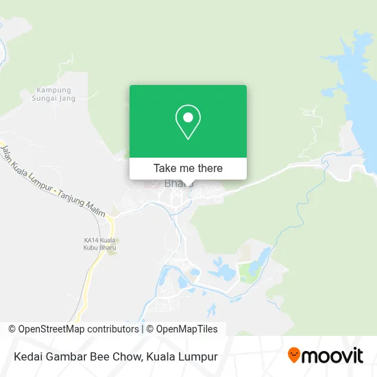 Kedai Gambar Bee Chow map