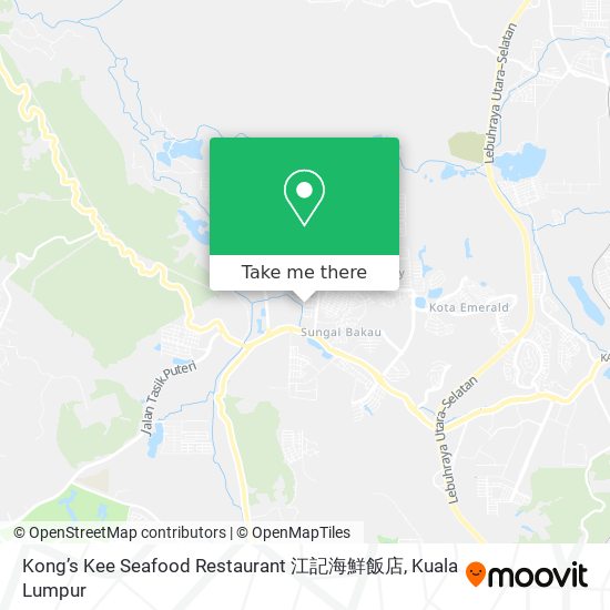 Kong’s Kee Seafood Restaurant 江記海鮮飯店 map