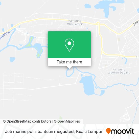 Peta Jeti marine polis bantuan megasteel