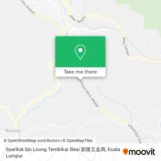 Syarikat Sin Loong Tembikar Besi 新隆五金商 map