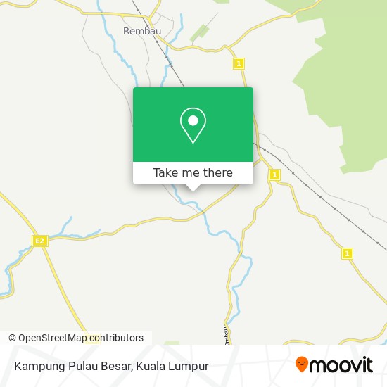 Peta Kampung Pulau Besar
