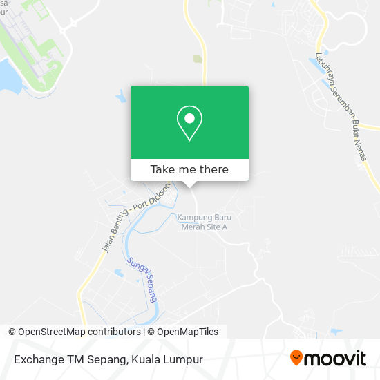 Exchange TM Sepang map