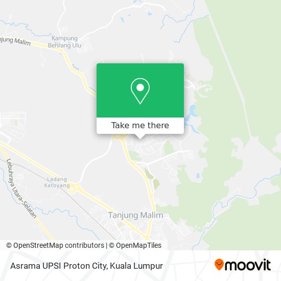 Peta Asrama UPSI Proton City