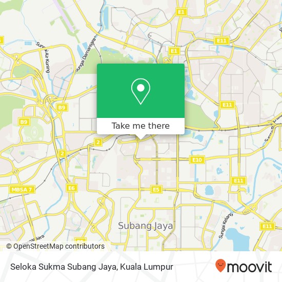 Seloka Sukma Subang Jaya map