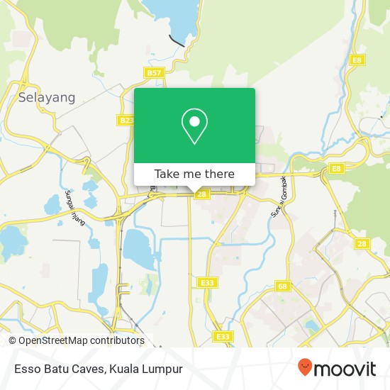 Esso Batu Caves map