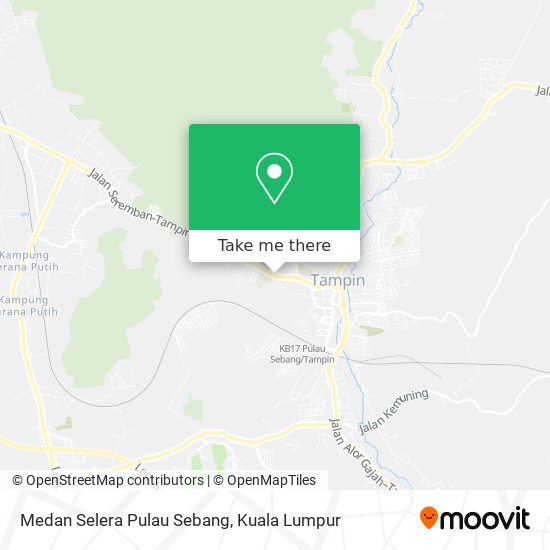 Peta Medan Selera Pulau Sebang