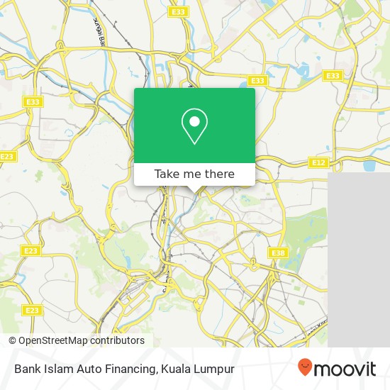 Bank Islam Auto Financing map